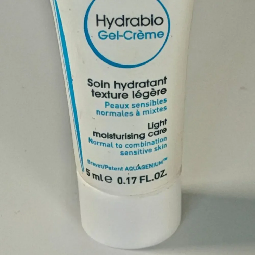Bioderma Hydrabio Gel Cream Light Moisturizing Moisturizer Travel .17 fl oz 5ml
